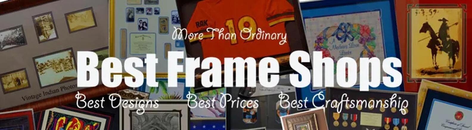 Fine Art, Photo, Print, Sculpture and Mirror Custom Framing